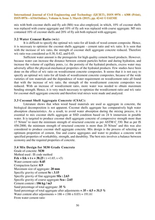 STUDY ON STRENGTH PROPERTIES OF COCONUT SHELL CONCRETE | PDF