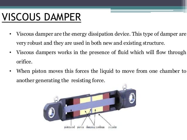 study on the effect of viscous dampers for rcc frame structure viscous damping