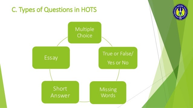 Study Pack, HOTS and Evaluation