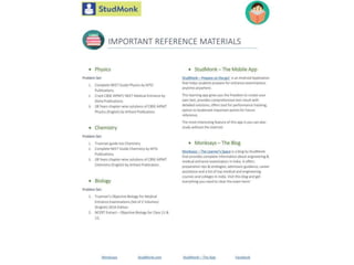 Study planner neet