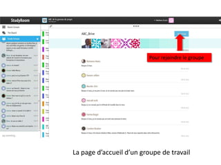 Pour rejoindre le groupe




La page d’accueil d’un groupe de travail
 