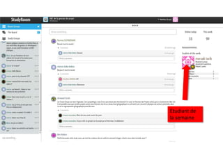 Etudiant de
la semaine
 