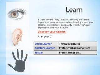 Did you come to class prepared and ready for discussion?