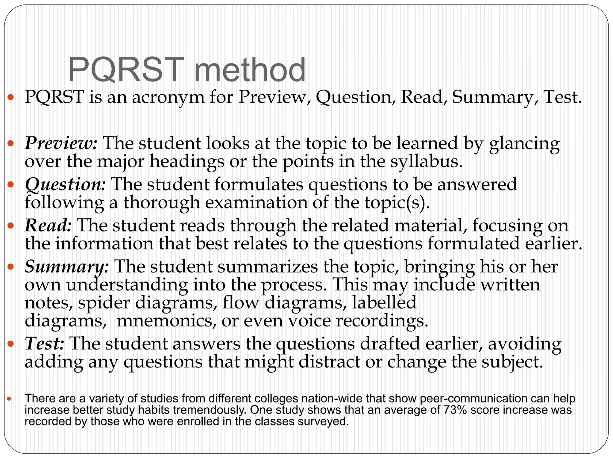 Study skills in english | PPTX