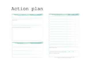 Action plan
 
