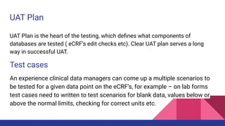 Study start up activities in clinical data management | PDF