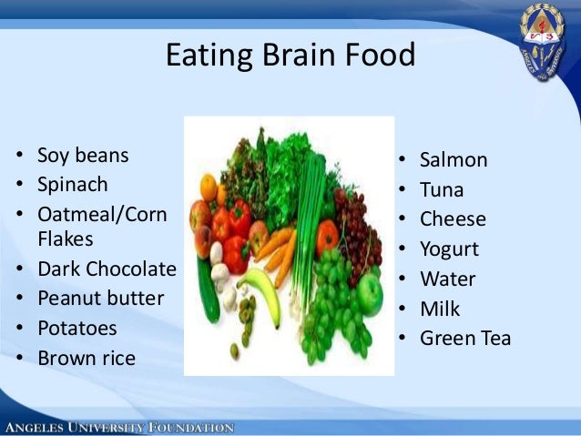 Food For The Brain While Reviewing Food For The Brain While Reviewing