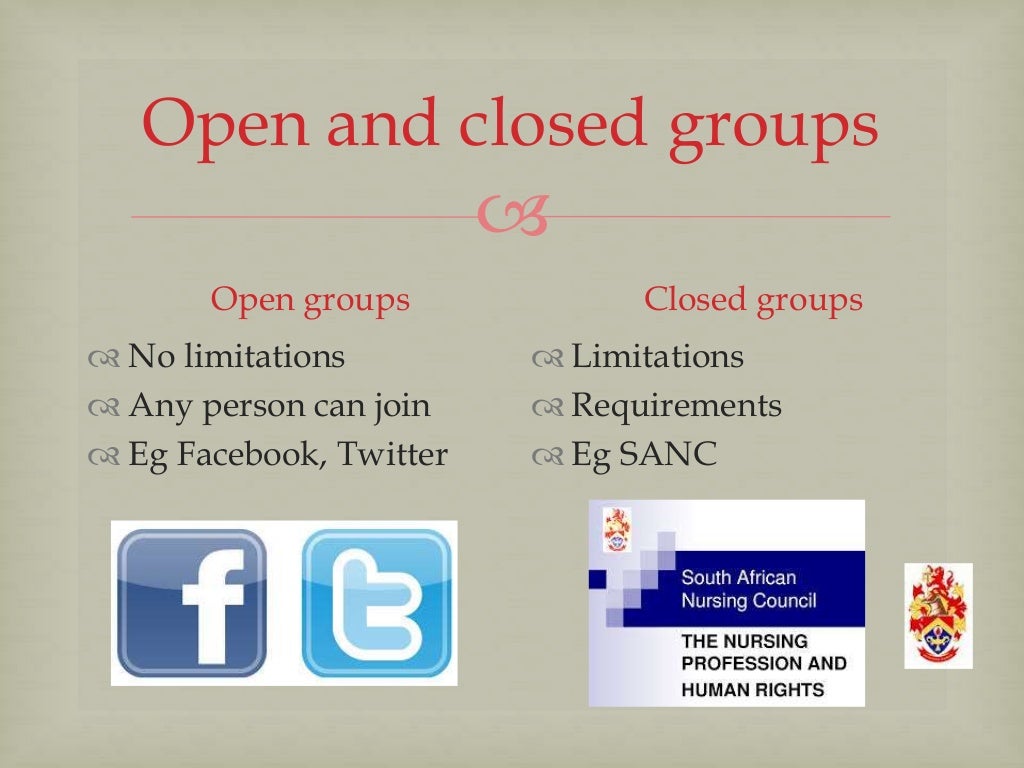 Social Groups