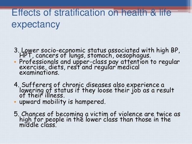 Effects Of Social Stratification In The Great
