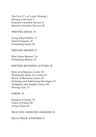 Type Writing Format Study UnitTypes of BusinessWritingNo matter what.docx