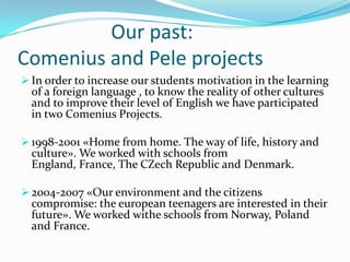 ESO Firstcycle  1st and 2nd Secondcycle  3rd and 4thBatxillerat  1st and 2nd 