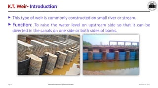 study weir kt.ppt CIVIL ENGINEERING, EDUCATION | PPTX