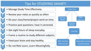 Study Less study smart | PPTX