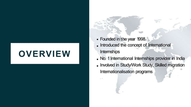 Study Work Program Abroad PPT | PPT