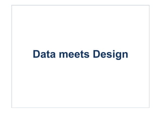 Data meets Design
 
