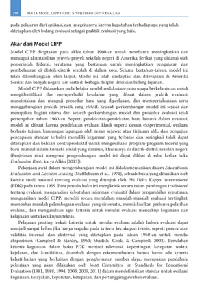 model evaluasi program cipp oleh stufflebeam | PDF