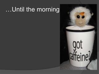 …Until the morning!!