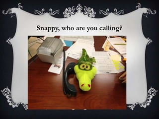 Snappy, who are you calling?
 