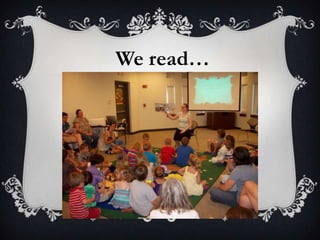 We read…
 