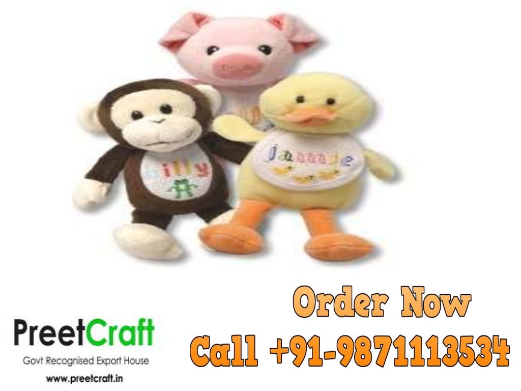Stuffed toys manufacturer exporter and supplier (preet craft)