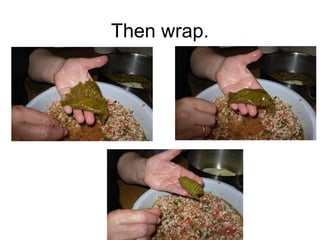 Then wrap.