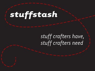 stuffstash
stuff crafters have,
stuff crafters need
 