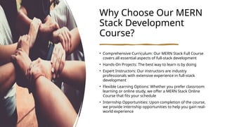 StuIntern's Full Stack Development Training & Internship Mas PPT SLIDES ...