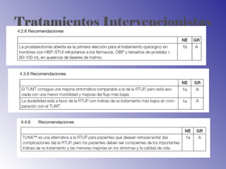 Tratamientos Intervencionistas
 