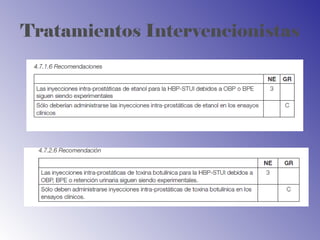 Tratamientos Intervencionistas
 