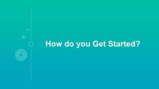 How do you Get Started?
 
