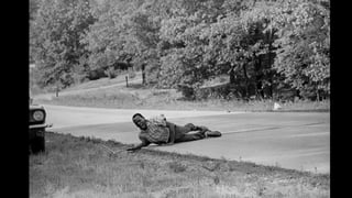 1974: Pulitzer Prize Winner in Spot News Photography, Anthony K. Roberts. For his picture series, "Fatal Hollywood Drama,"...