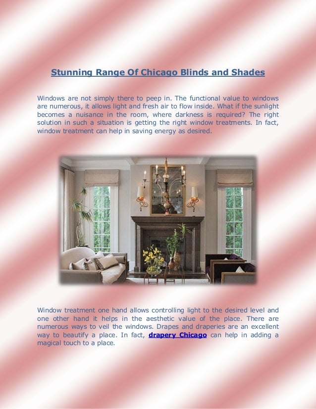 Chicago Blinds And Shades