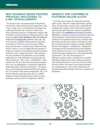 Science and Technology Update - March 2014 | PDF