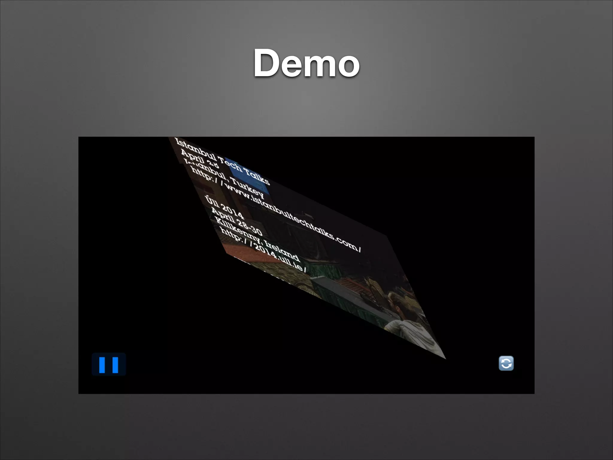 Demo
 