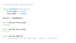 Stupid Awesome Python Tricks | PDF