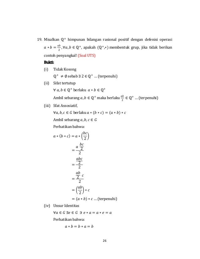 Contoh Himpunan Grup - Mathieu Comp. Sci.