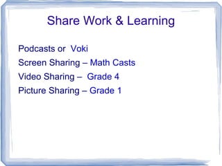 1 Computer Classroom Research Centre – Class Researcher 