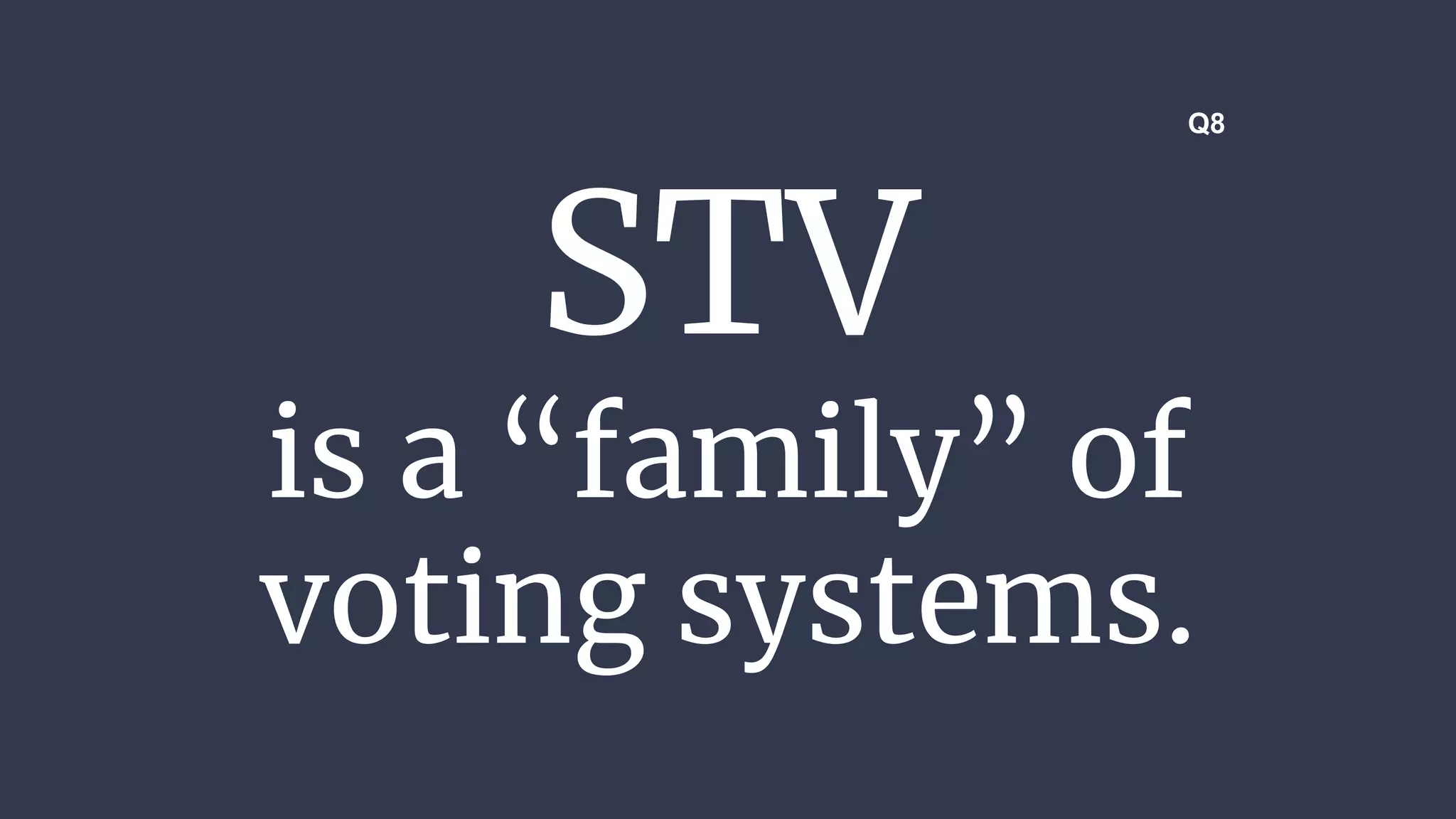 STV Voting System Explained | PPT