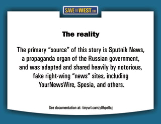 STW FAKE NEWS Case Studies 