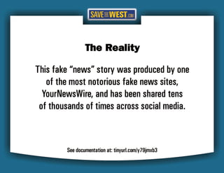 STW FAKE NEWS Case Studies 