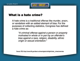 STW Hate Crimes Report 25July15 Final