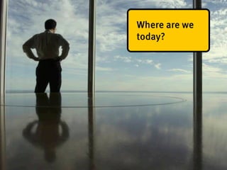 Where are we
           today?




Where are we today?
 