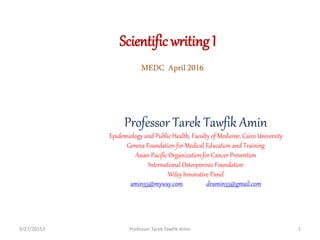 Style in writing a scientific article | PPT
