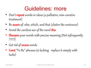 Style in writing a scientific article | PPTX