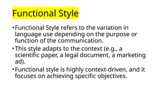 DISCUSSION ON THE TYPES OF STYLE EN.pptx