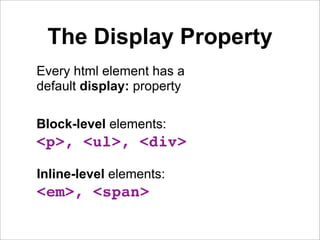 Style Your Site Part 1