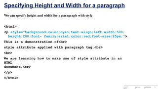 Comprehensive Guide to Using Style and Div Tags in HTML for Web Design ...