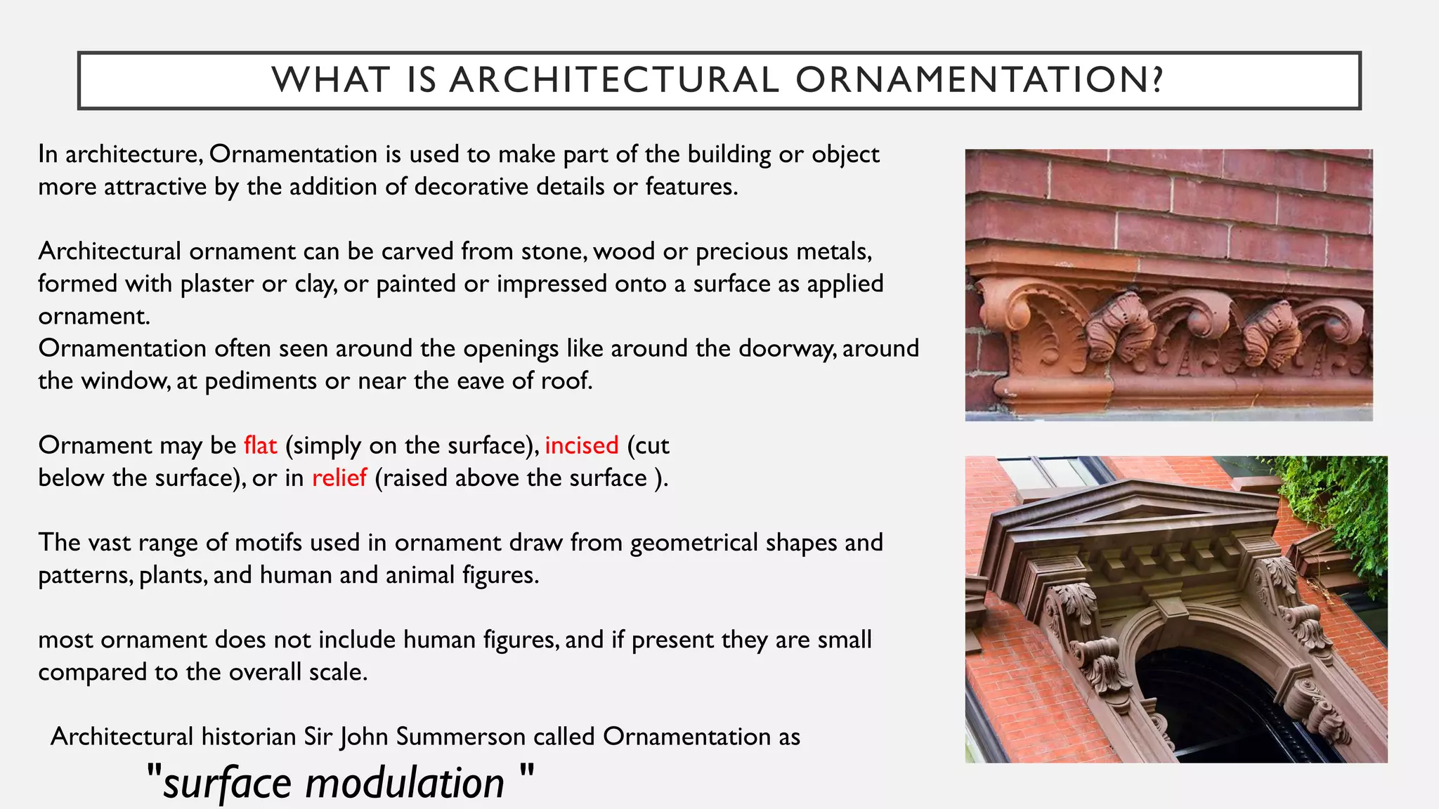 Style and ornamentation in Architecture PDF