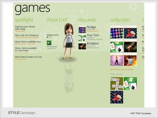 Panorama2 WP7 PSD Templates  