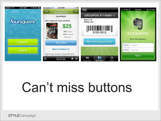Cta Can’t miss buttons 